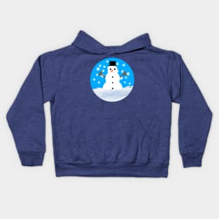 Snowman Christmas ball Kids Hoodie